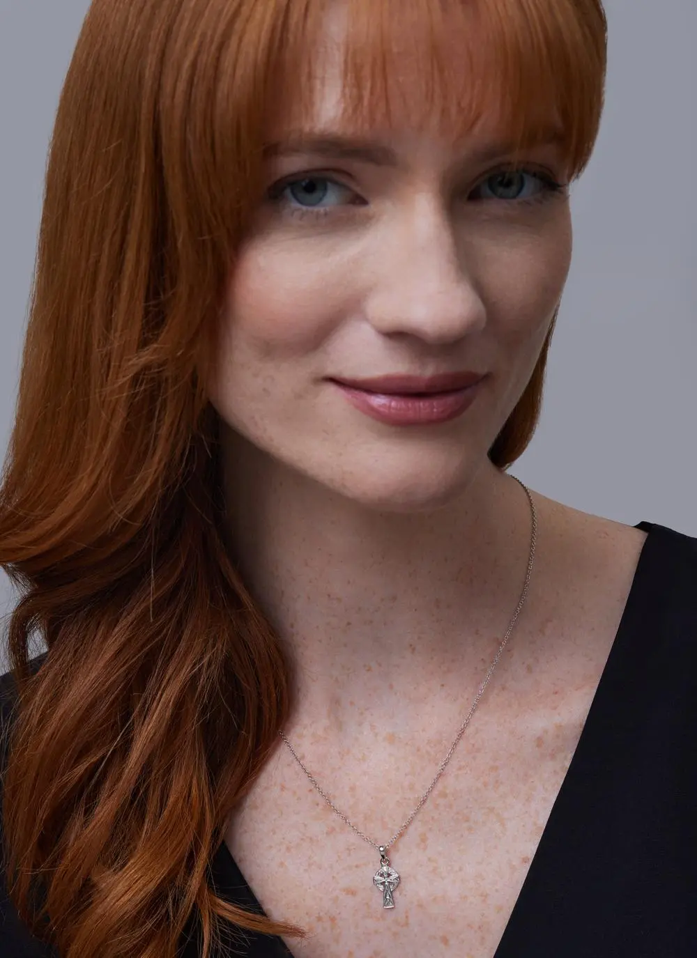 Sterling Silver Small Celtic Cross Pendant