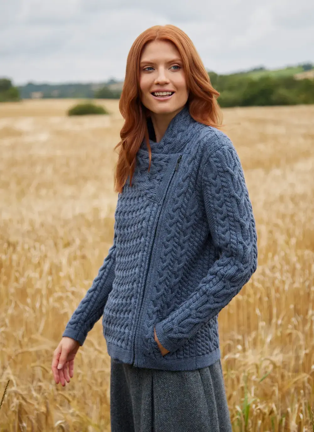 Alannah Aran Biker Jacket