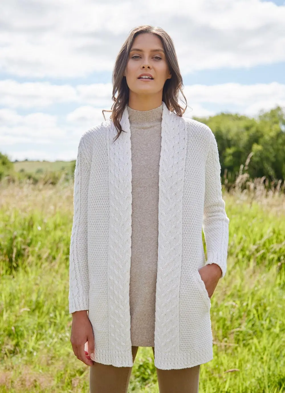 Maire Supersoft Aran Cardigan