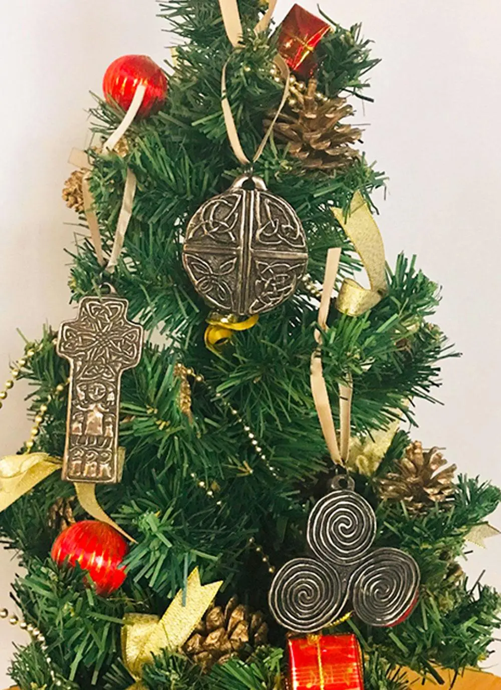 St. Patrick's Cross Bronze Ornament