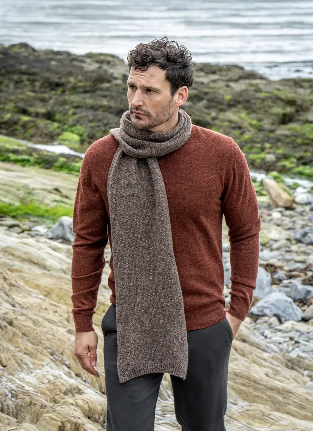 Personalized Wool Cashmere Scarf