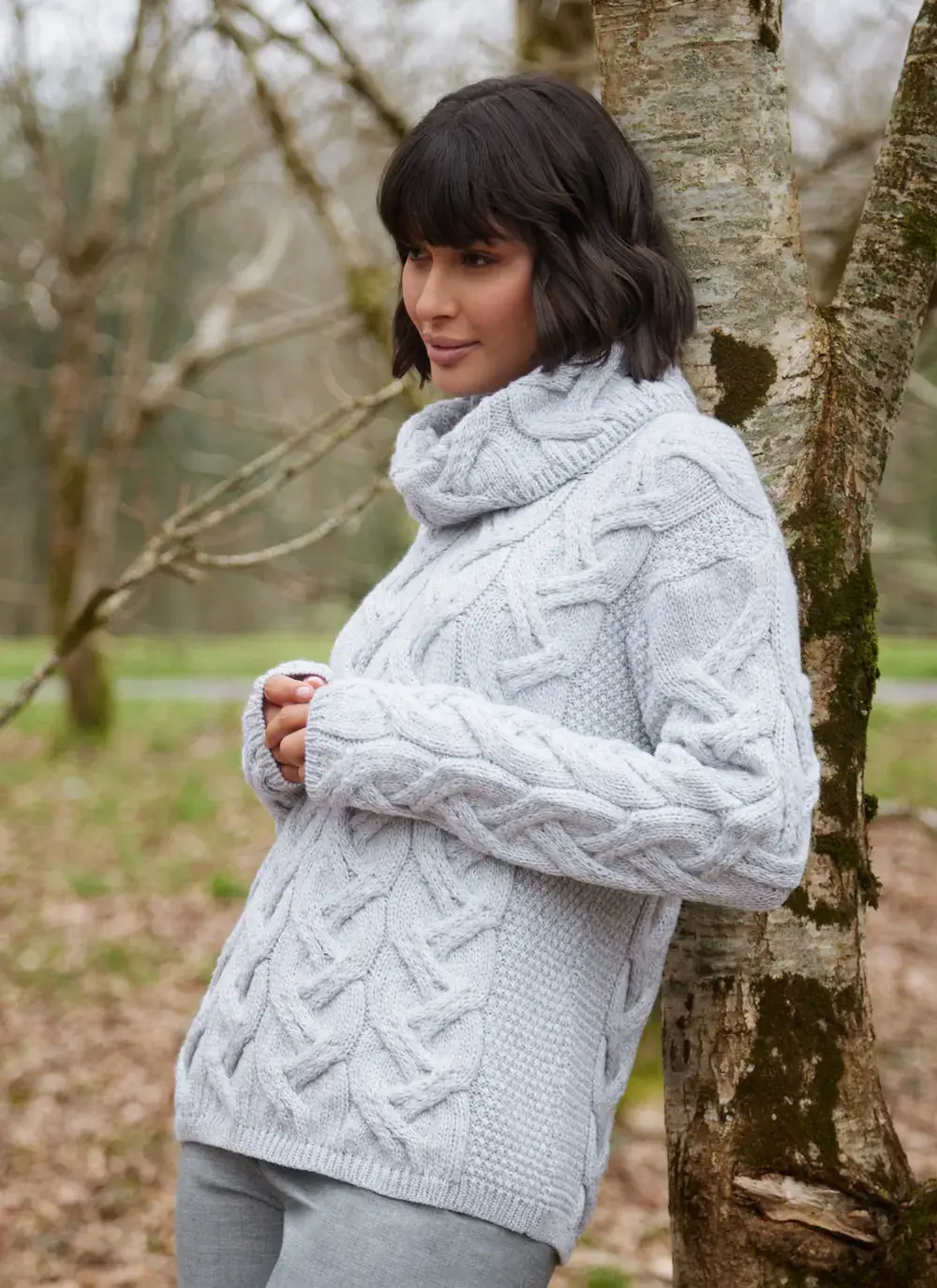 Supersoft Merino Wool Cowl Neck Sweater