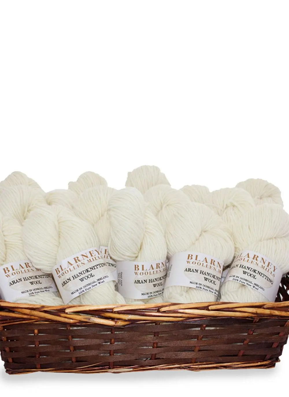 Aran Handknitting Wool Natural Pack Of 12