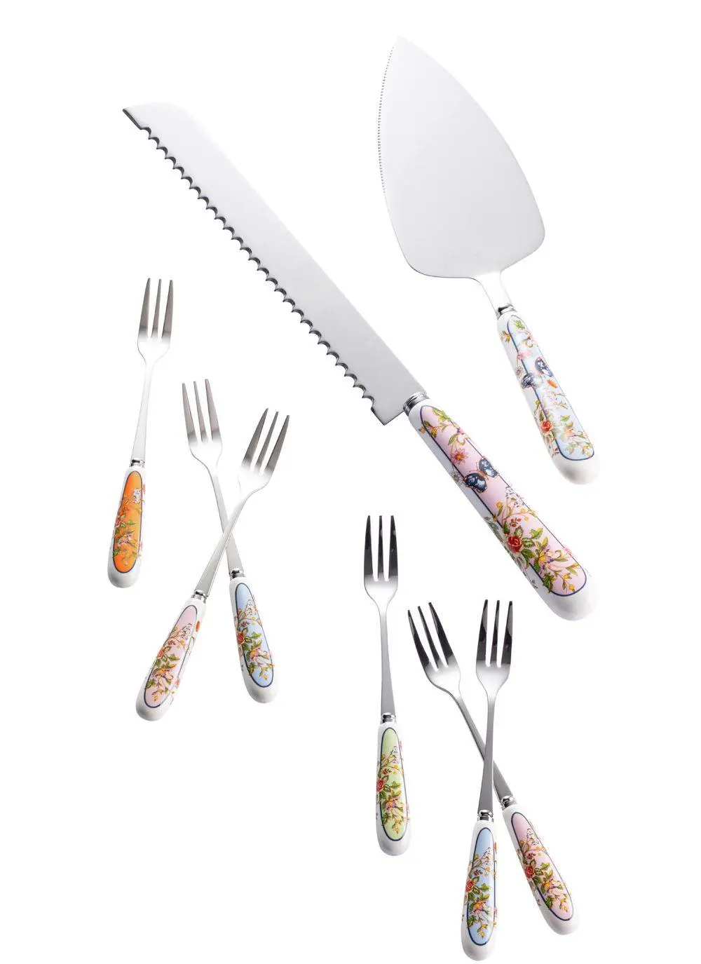 Aynsley Cottage Garden Pastry Set