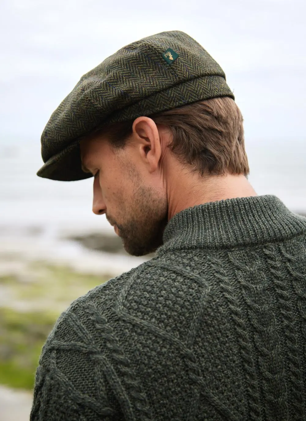 Mucros Wool Driving Cap