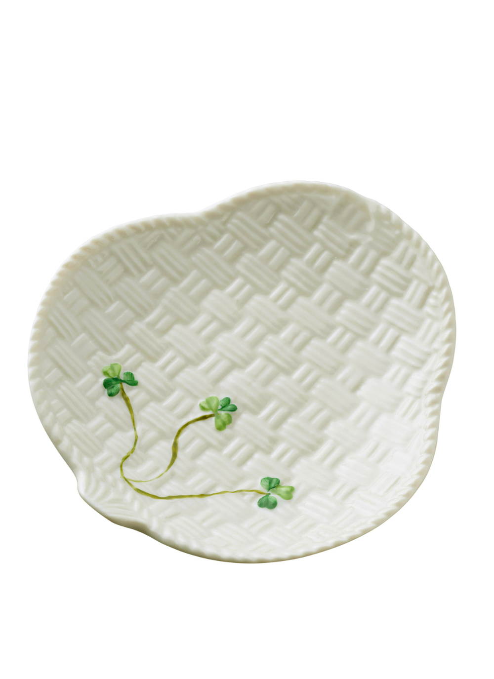 Shamrock Canape Plate - Set of 2