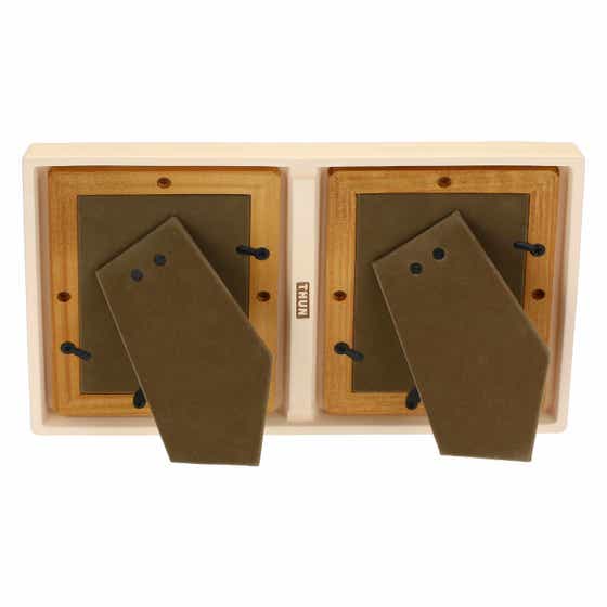 Country double photo frame