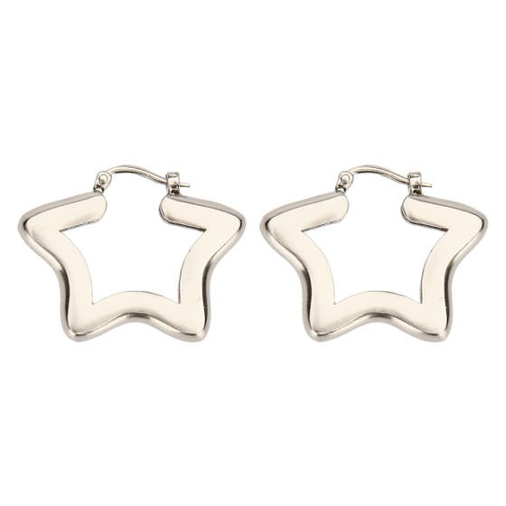 Earrings with star