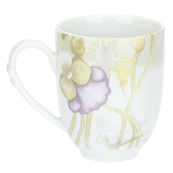 Country Bloom porcelain mug