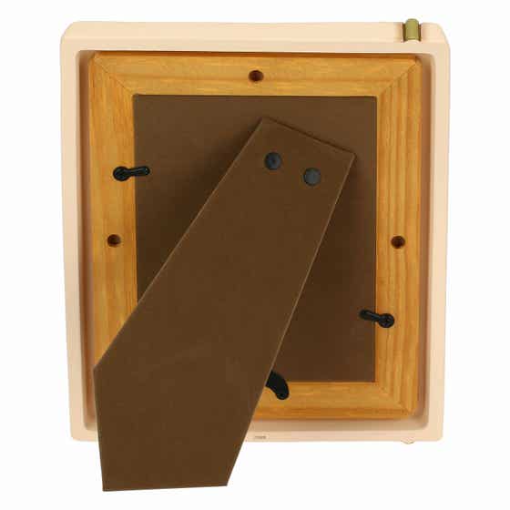 Ceramic photo frame with Country Bloom flowers, large