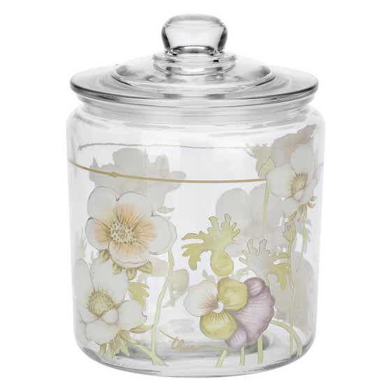 Country Bloom Biscuit Jar