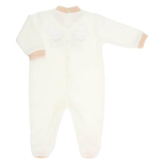 Geschenkpackung Strampelanzug mit Engel Gr&ouml;&szlig;e 6 Monate