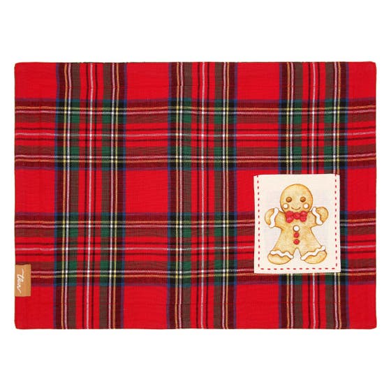 Set of 2 Thunland placemats and 2 napkins
