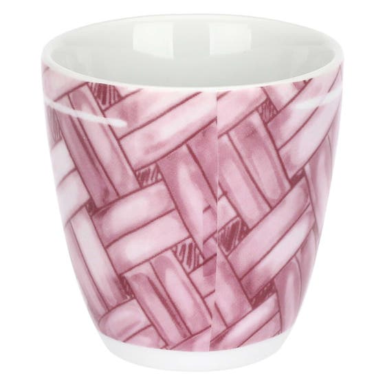 Set of 6 AbbracciAMI porcelain coffee mugs