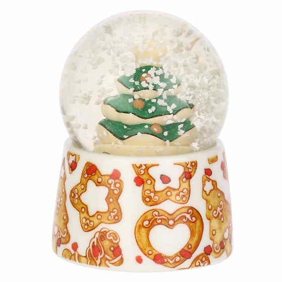 Snow globe with Christmas tree, small