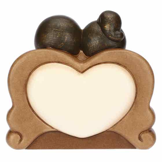 Ceramic anniversary couple with book, large