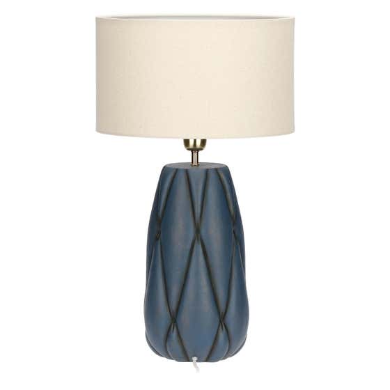 Large Plum茅 ceramic lamp