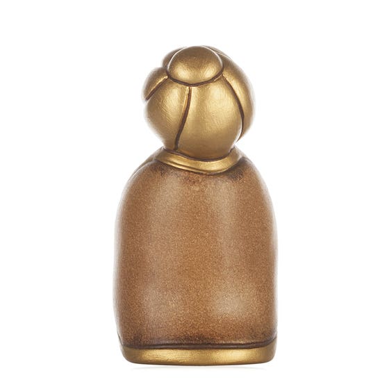 Wise Man Melchior with gold for Traditional Nativity Scene