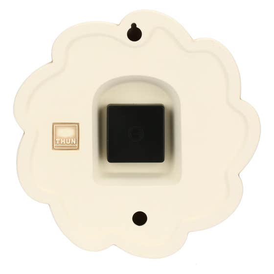 Twist ceramic wall clock