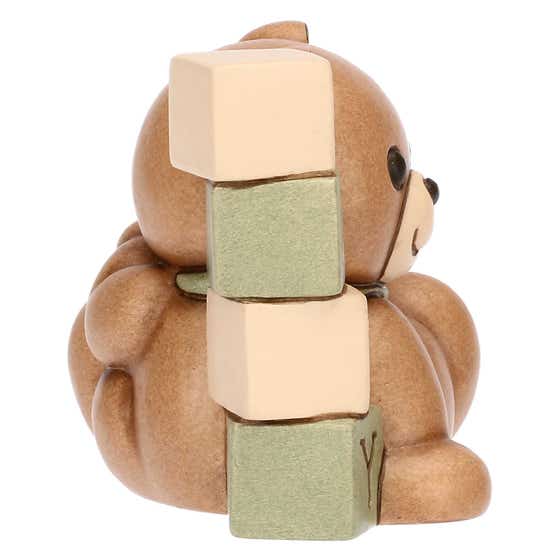 Ceramic baby shower teddy