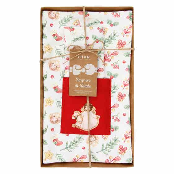 Sorprese di Natale placemat with pocket and napkin