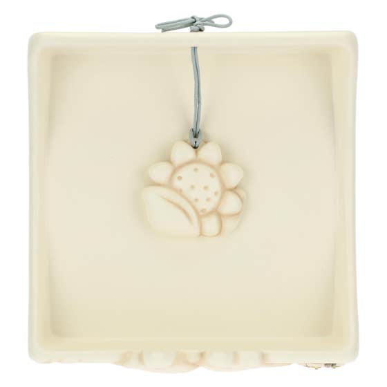 Elegance napkin holder with sunflower napkin clip