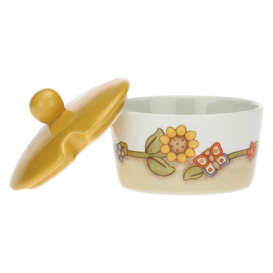 Country grated cheese bowl with stainle&szlig; steel spoon