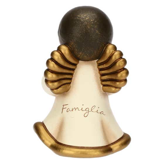 Ceramic guardian angel "Family"