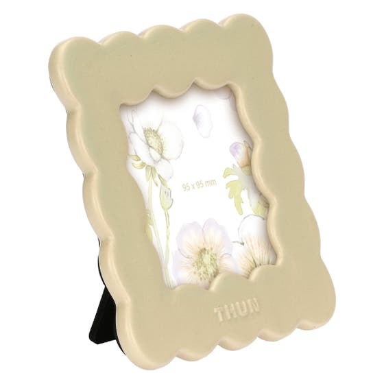 Country Bloom Square Stoneware Photo Frame, Small
