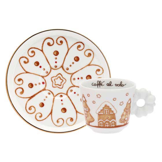 Set of 6 Thunland porcelain espre&szlig;o cups