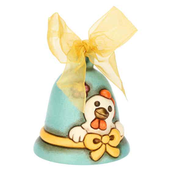 Sorprese di Pasqua limited edition ceramic light blue bell