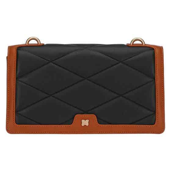 Quilted eco-leather bag, medium