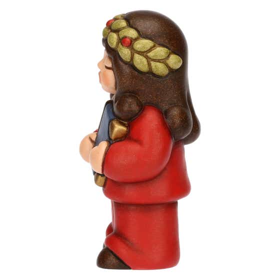 Ceramic figure of a lady