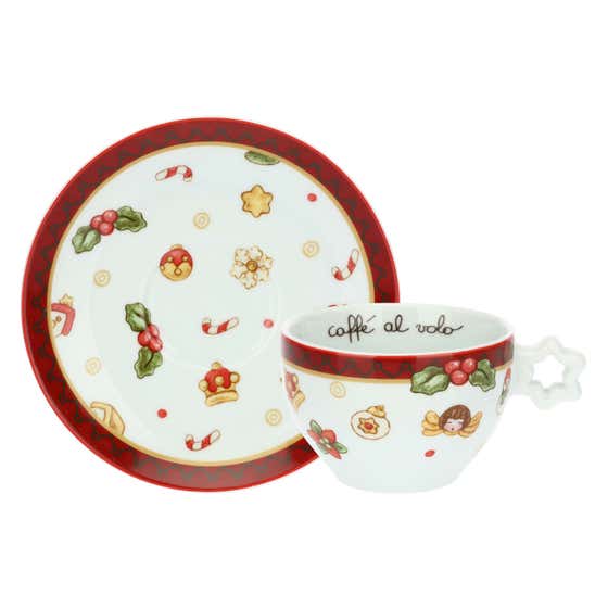 Set of 2 medium Magico Natale cups