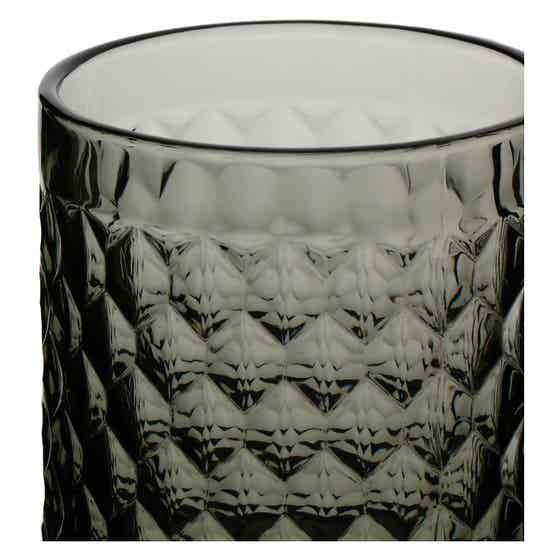 Set of 6 gla&szlig;es with diamonds