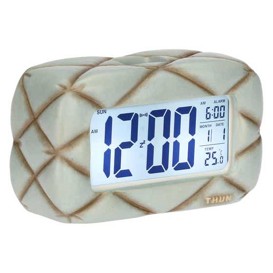 Plum茅 Ceramic Digital Table Clock