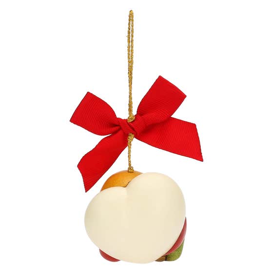 Ceramic Shaila Queen of the Fairies with gift Christmas tree decoration, small