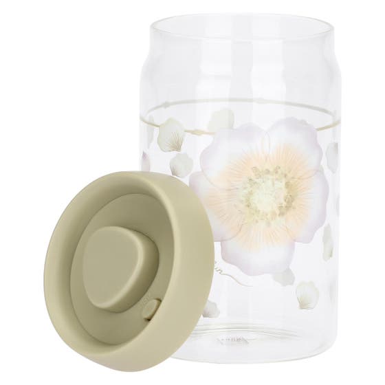 Country Bloom Airtight Jar, Large