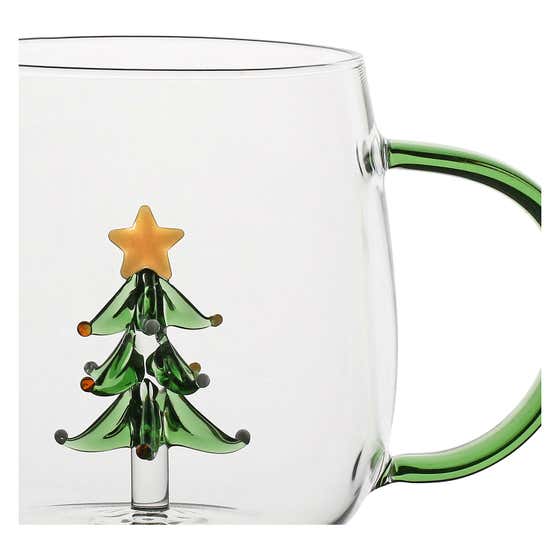 Gla&szlig; mug with Thunland tree