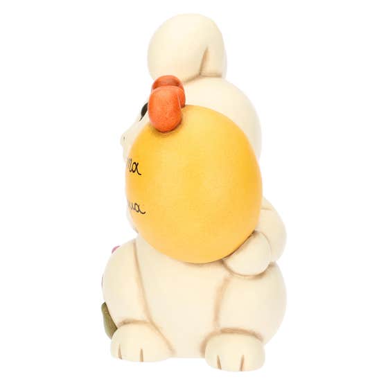 Sorprese di Pasqua ceramic Joy bunny with egg, large