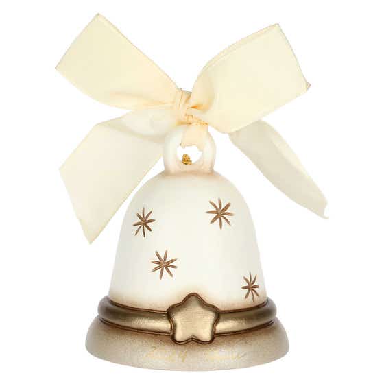 2024 white ceramic Limited Edition Bell with angel