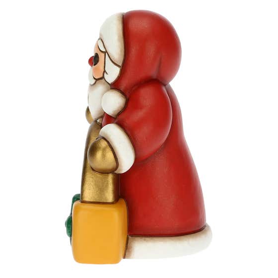 Desideri di Natale ceramic Santa Claus with rainbow