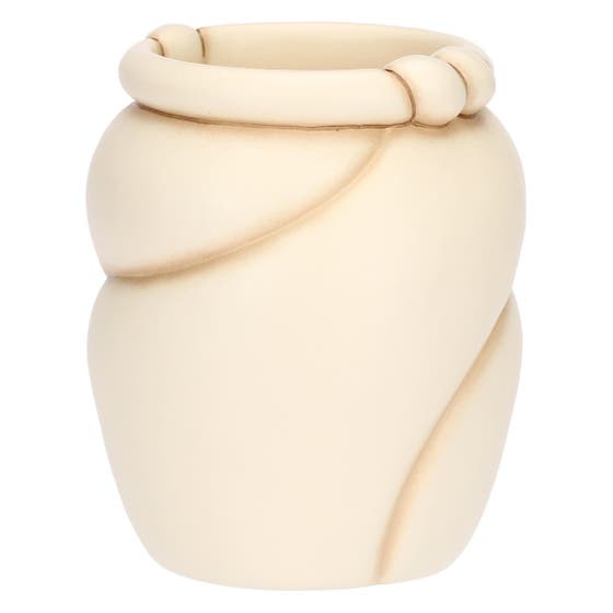 Twist ceramic vase, small