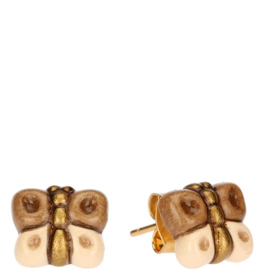 Pin earrings with butterfly Leyla