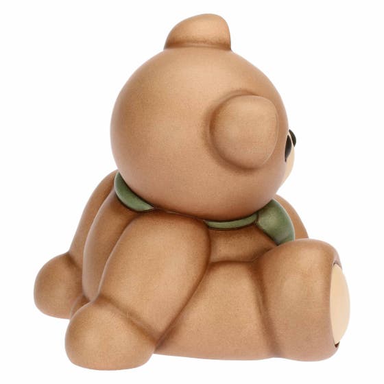 Teddy with ceramic bow, large