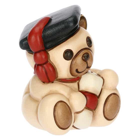 Ceramic graduation Teddy, small