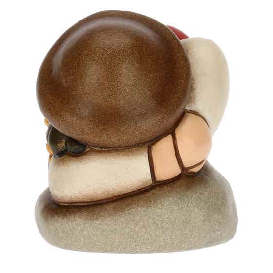 Presepe Cla&szlig;ico ceramic sleeping shepherd red