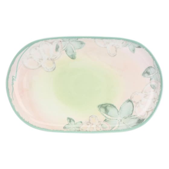 Bloomia porcelain serving plate