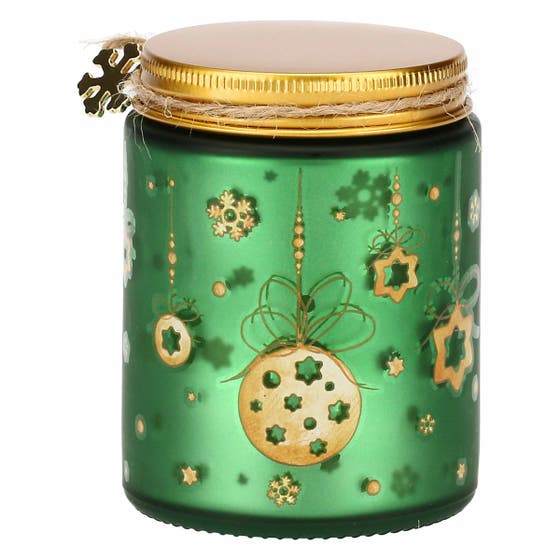 Candle "Aromatico accordo", green