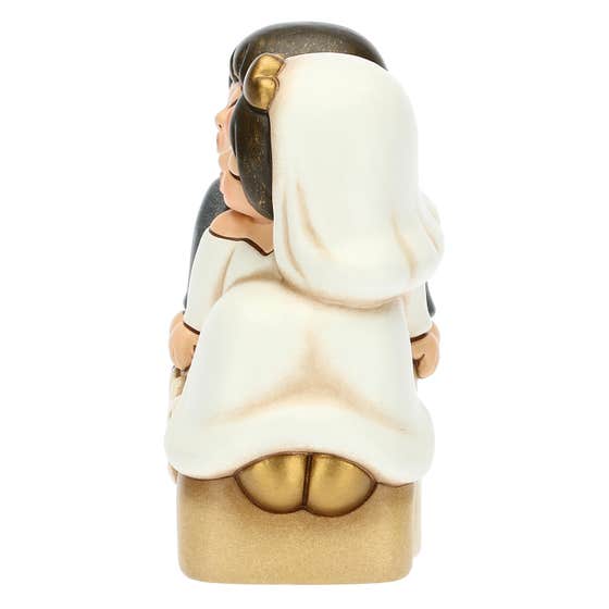 Large newlywed couple